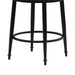 Baxter - Steel Frame Fabric Upholstered Swivel Counter Height Barstool