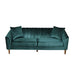 Contemporary 3 Seater Sofa With Accents