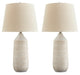 Willport - Ceramic Table Lamp (Set of 2) - Off White