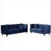 Chesterfield Loveseat 2 Seater Couch For Living Room