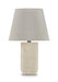 Bronnerdale - Poly Table Lamp - Beige