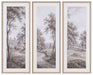 Dixonburg - Wall Art Set (Set of 3) - Taupe / Gray