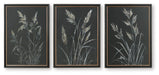 Janisburg - Wall Art Set (Set of 3) - Black / White / Brown