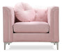 Contemporary Sloped Arm Chair