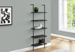 Bookshelf, Bookcase, Etagere, Ladder, 5 Tier, For Office, Marble Look Contemporary & Modern