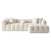 Alana - Modular Sectional Sofa - Ivory
