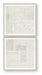 Andorfield - Wall Art Set (Set of 2) - Beige / Black / White