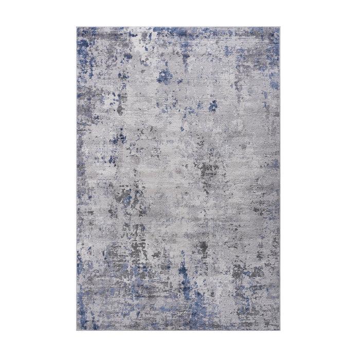 Marfi - 8' X 10' Abstract Area Rug - Silver