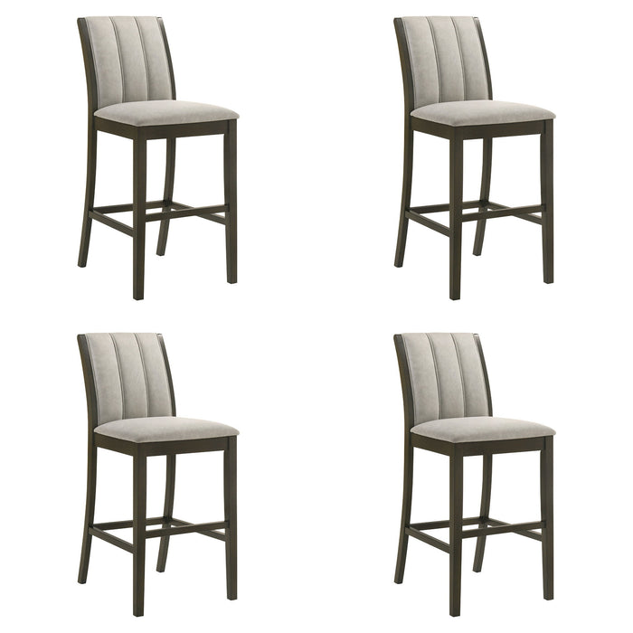 Nolan - 30" Bar Height Rubberwood Barstool