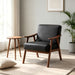 Accent Chair, Classic Mid Century Modern For Extra Seating