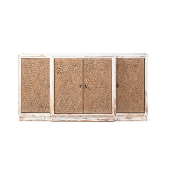 Amelie - 4 Door Sideboard - White