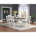 Dining Chairs (Set of 2) - Brown / White
