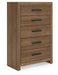 Broachmyn - Five Drawer Chest