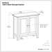 Amherst - Handcrafted Low Storage Cabinet