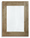 Waltleigh - Accent Mirror - Distressed Brown