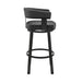 Cohen - Swivel Bar Stool - Black Finish