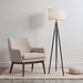 Sway - Floor Lamp With On / Off Switch Triple Legs Shade - Black / Gold / White