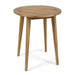 Stamford - Modern Outdoor Bistro Table With Water Resistant - Teak
