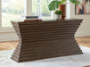 Hannodream - Sofa Table - Warm Brown