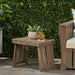 Temptation - Outdoor Foldable Side Table With Slat Design