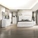 Esther - Mirror With LED - White / Silver