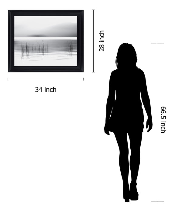 Whispering Reeds - 28" x 34" Framed Wall Art