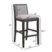 Upholstered Barstools (Set of 2)