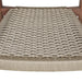 Cove - Eucalyptus & Rope 5-Piece Outdoor Dining Set - Brown & Almond milk