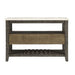 Merel - Server - White Marble Top & Gray Oak
