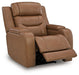 Knightington - 3 Pc. - Power Reclining Sofa, Loveseat And Recliner - Caramel