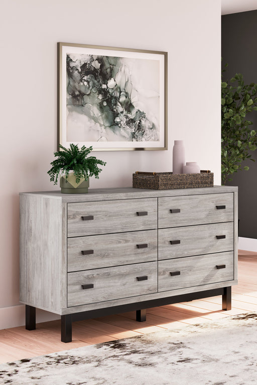 Vessalli - Black / Gray - Six Drawer Dresser Sacramento Furniture Store Furniture store in Sacramento