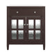 Bathroom Vanity With Ceramic Sink, Adjustable Shelf & Tip Out Tray