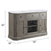 Zumala - Server - Marble Top & Weathered Oak