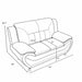 3 Piece Sofa Set, Upholstered Living Room Furniture - Camel