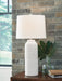 Vauville - Poly Table Lamp (Set of 2) - White