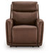Pincara - Power AutoGlide Recliner With Audio System - Umber