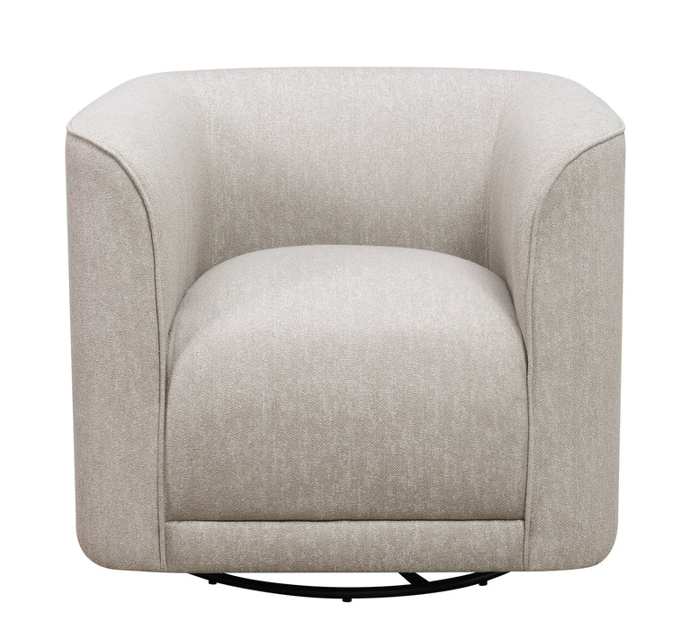 Brella - Swivel Accent Chair - Tan
