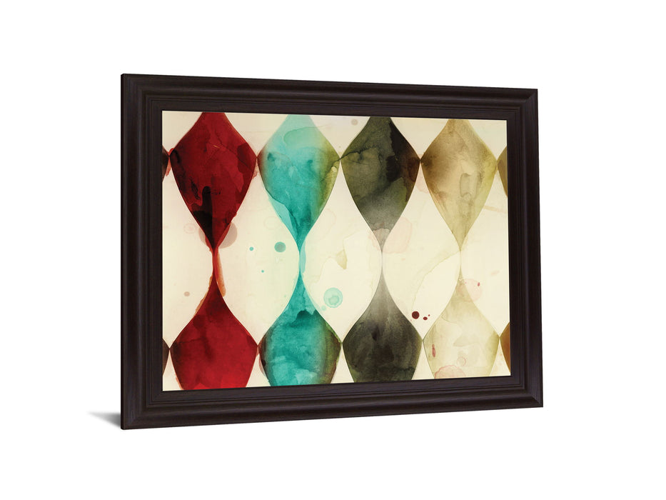 Vivid Hourglass - 28" x 34" Framed Wall Art