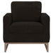 Accent Chair With Track Arm Design