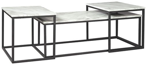 Donnesta - Gray / Black - Occasional Table Set (Set of 3) Sacramento Furniture Store Furniture store in Sacramento