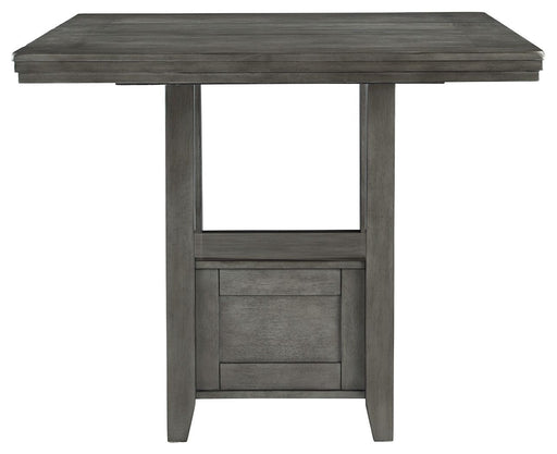 Hallanden - Gray - Rectangular Dining Room Counter Extension Table Sacramento Furniture Store Furniture store in Sacramento