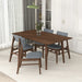 Mary - Modern Style Rectangular Dining Kitchen Table
