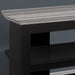TV Stand, Console, Media Entertainment Center, 3 Storage Shelves