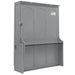 Murphy Bed With Desk, LED Lights And USB Charging Station