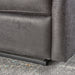 Alma - Contemporary Upholstered Loveseat Recliner - Slate