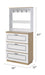 Hewett - Shoe Cabinet - Light Oak & White