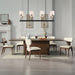 Koen - Side Chair (Set of 2) - Beige / Brown Oak