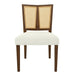 Mid Century Rattan Dining Chair Without Arms Set