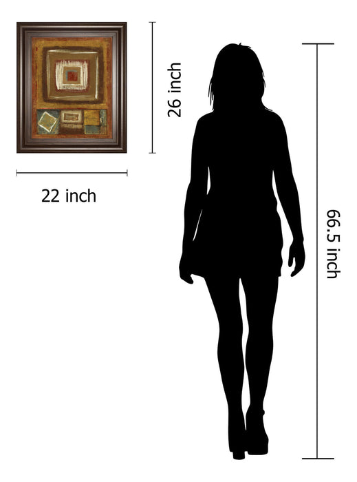 In The Rough By Jenny Siekmann - Framed Print Wall Art - Bronze