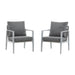 Modern Lounge Chair With Rope Accents And Cushions